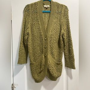 SOMOMA CROCHETED LG CARDIGAN (Z)